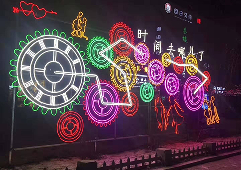 简析造型灯在景观亮化工程中的艺术绽放-明思维照明
