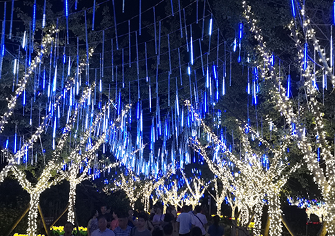 不一样的城市名片,蓝色夜景点亮沧州-明思维照明