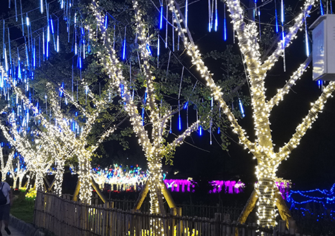 不一样的城市名片,蓝色夜景点亮沧州-明思维照明