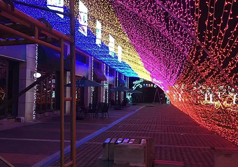 繁星点亮夜空,注入城市活力-明思维照明