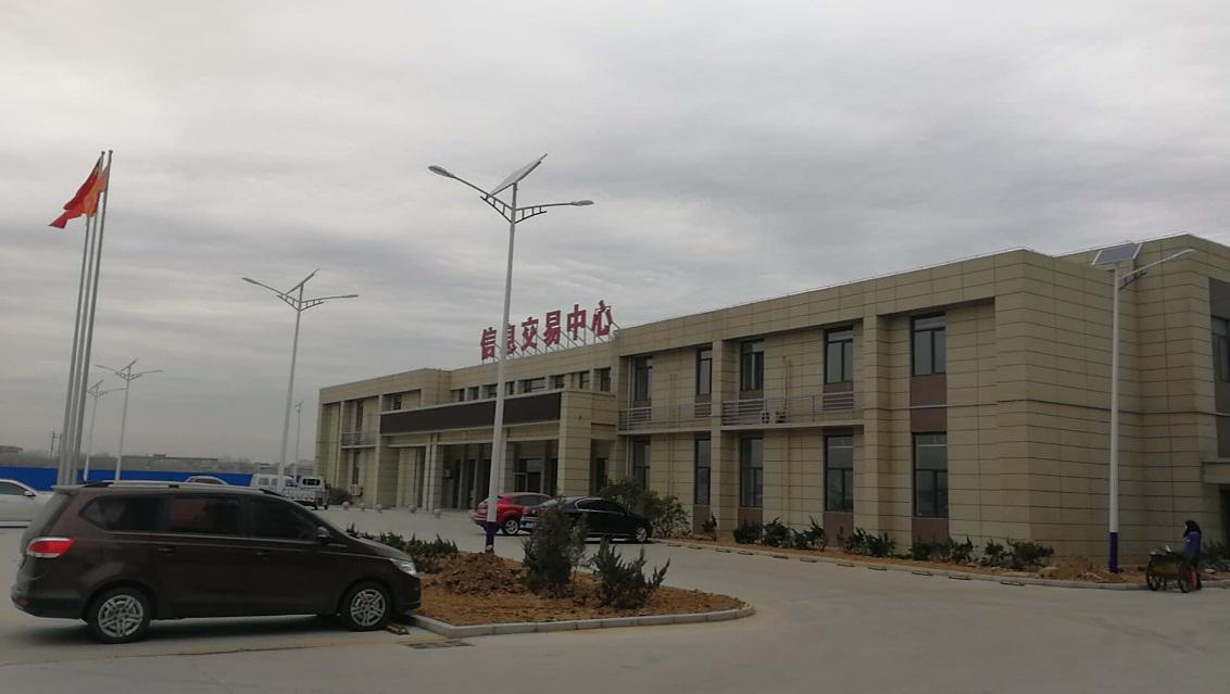 太阳能led路灯青岛工程案例