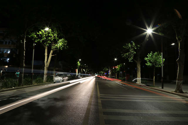 淄博市临淄区大顺路、管仲路市电led路灯改造项目