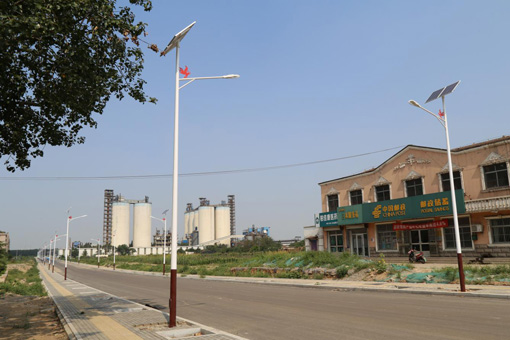 太阳能路灯道路照明应用